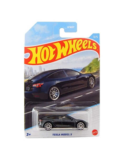 Hot Wheels Lüks Sedan Arabalar Tesla Model 3 HDH14