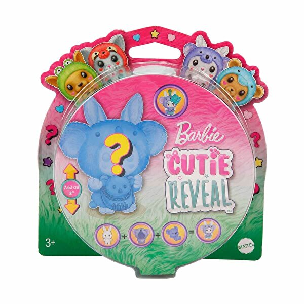 Barbie Cutie Reveal Hayvancıklar ve Kostümleri HRK32