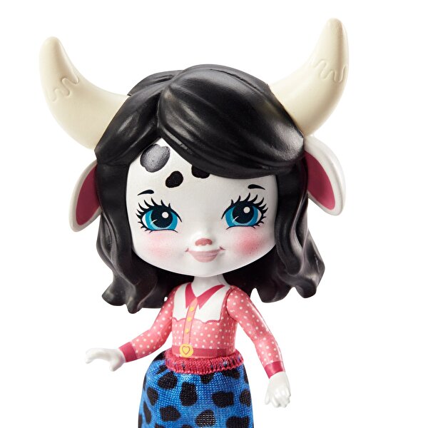 Enchantimals Bebek ve Ev Oyun Seti İnek Cambrie'nin Çiftlik Evi GTM48