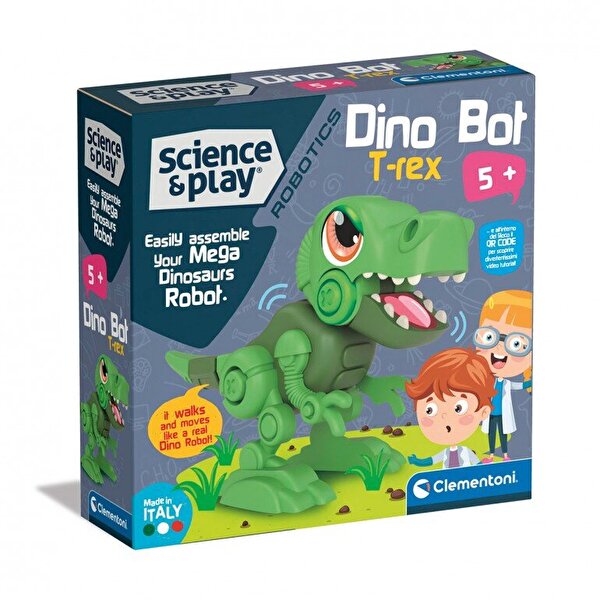 Clementoni Bilim ve Oyun: Robotics Dino Bot T-Rex