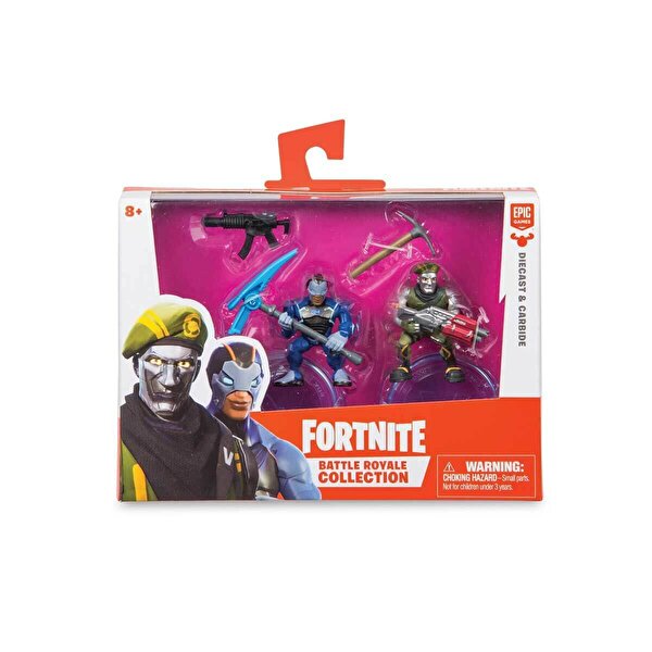 Fortnite Mini İkili Figür S1 W1 Diecast & Carbide