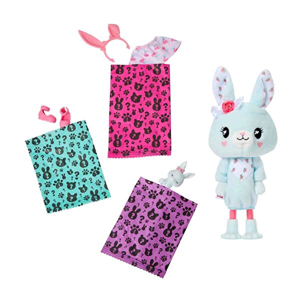 Barbie Cutie Reveal Sevimli Ayıcıklar Chelsea Küçük Bebekler ve Aksesuarları JMW63