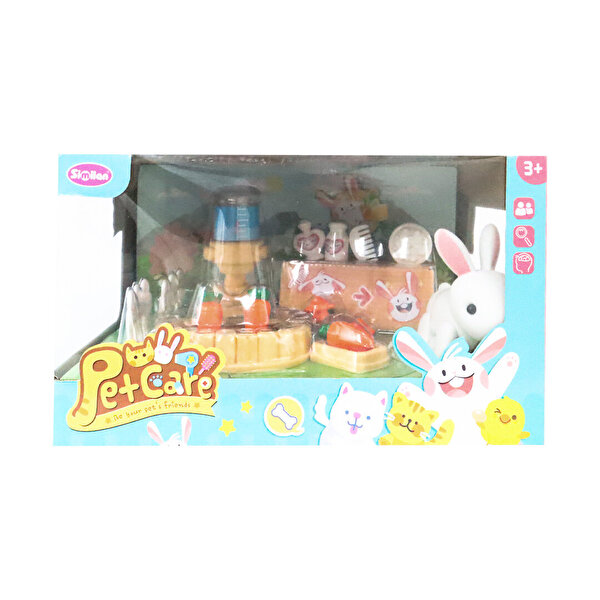 Pet Care Aksesuarlı Oyun Seti Tavşan