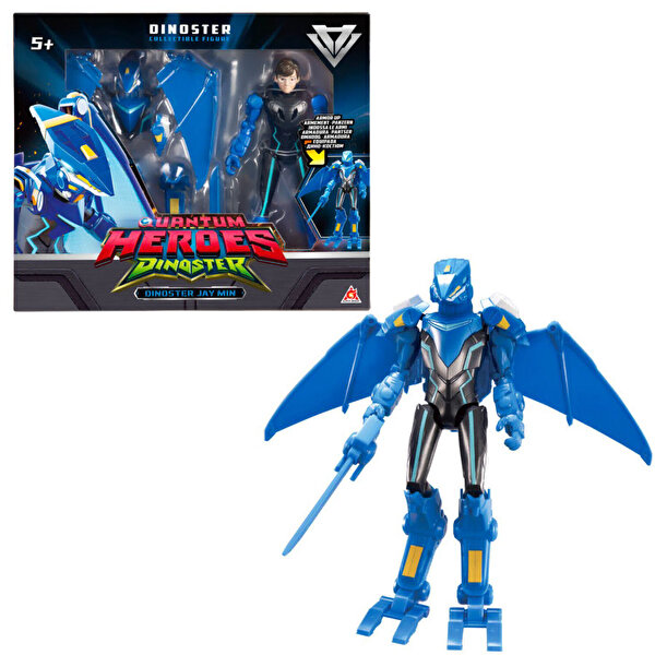 Quantum Heroes Dinoster Aksiyon Figür Jay Min