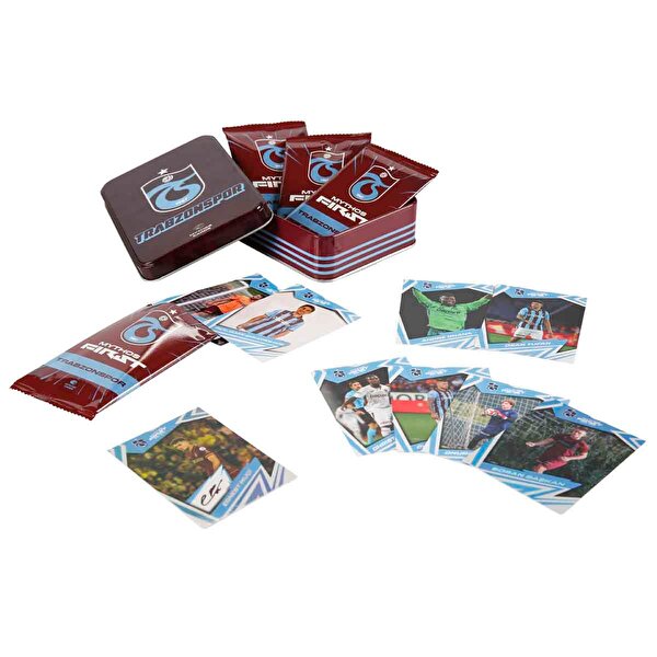 Trabzonspor First 2025-2026 Sezonu Koleksiyon Kartları Metal Kutu