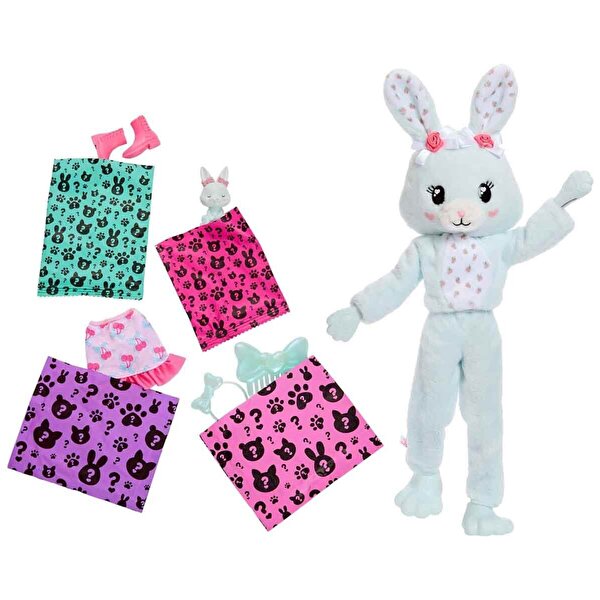 Barbi̇e Cuti̇e Reveal Care Bear Seri̇si̇ Bebek 2. Seri̇ JJP65