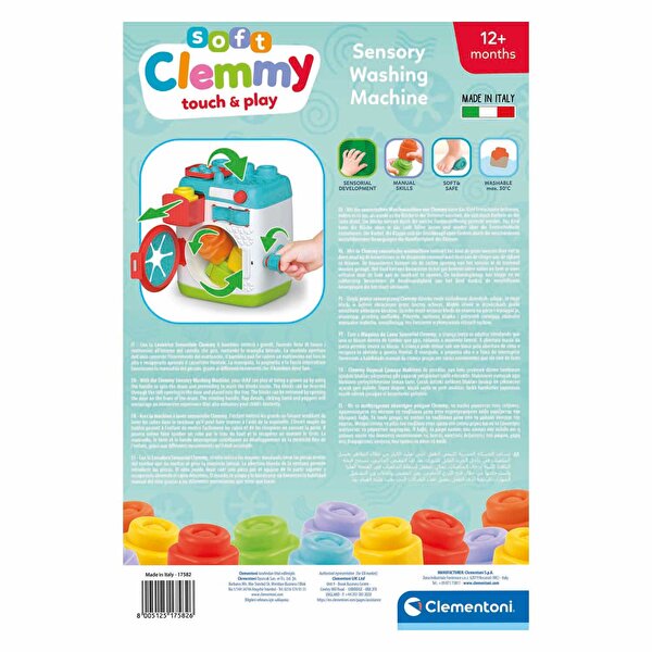 Clementoni Soft Clemmy Çamaşır Makinesi