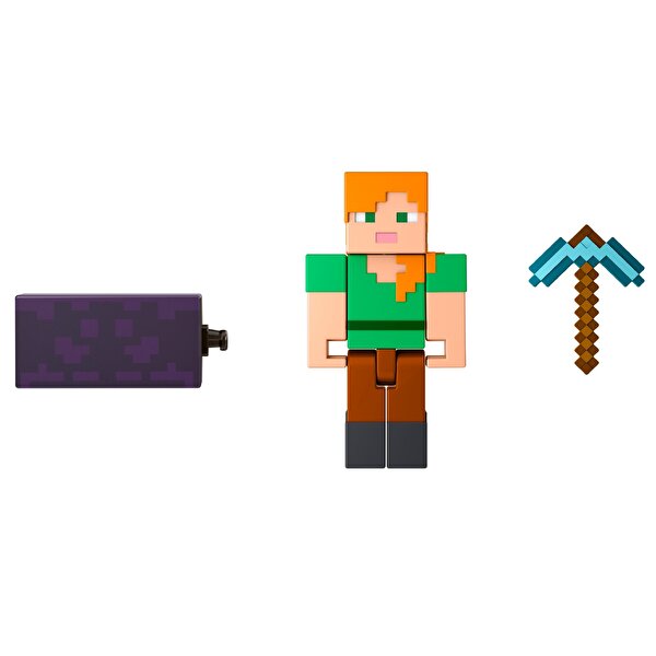Minecraft Aksesuarlı Figürler Alex HFC34