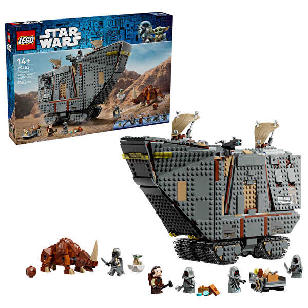LEGO Star Wars Gezegen Dışı Kum Taşıtı ve Mudhorn 75453
