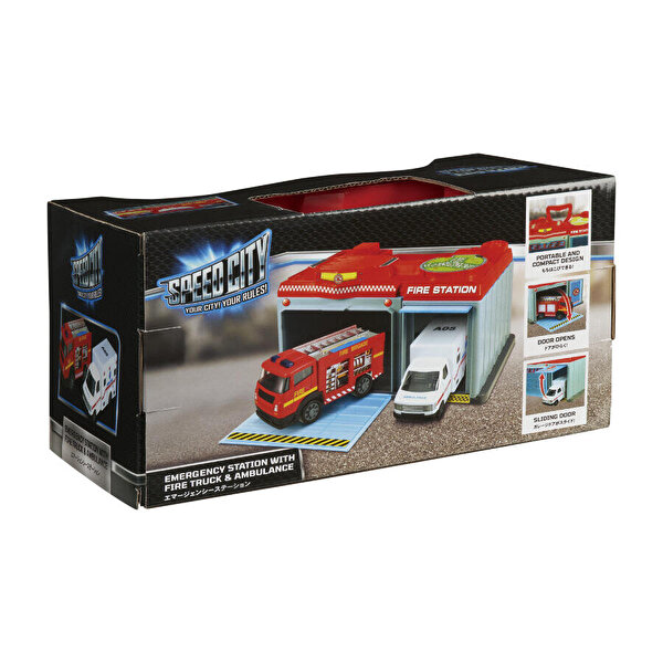 Speed City Acil Durum İstasyonu İtfaiye ve Ambulans Aracı