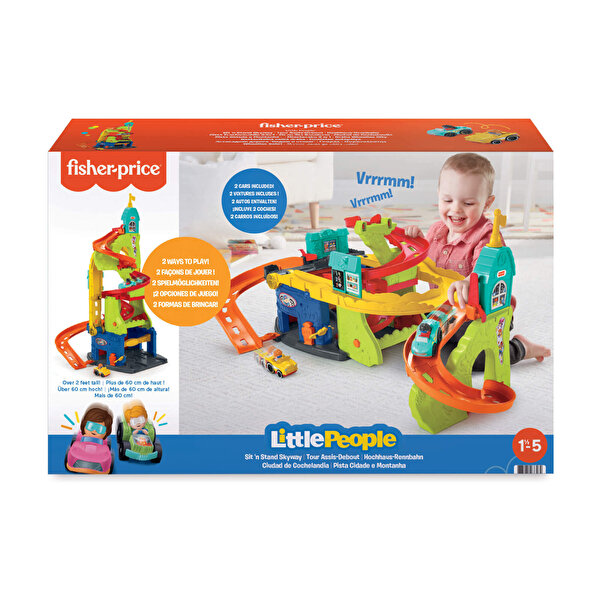 Fisher Price Little People Wheelies Şehri HBD77