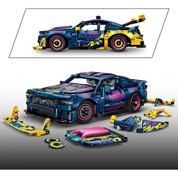 LEGO Technic Modifiye Ford Mustang GT Araba 42236