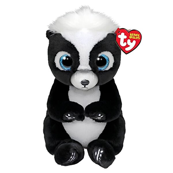 TY Beanie Boos Rukus Siyah Beyaz Kokarca 15 Cm