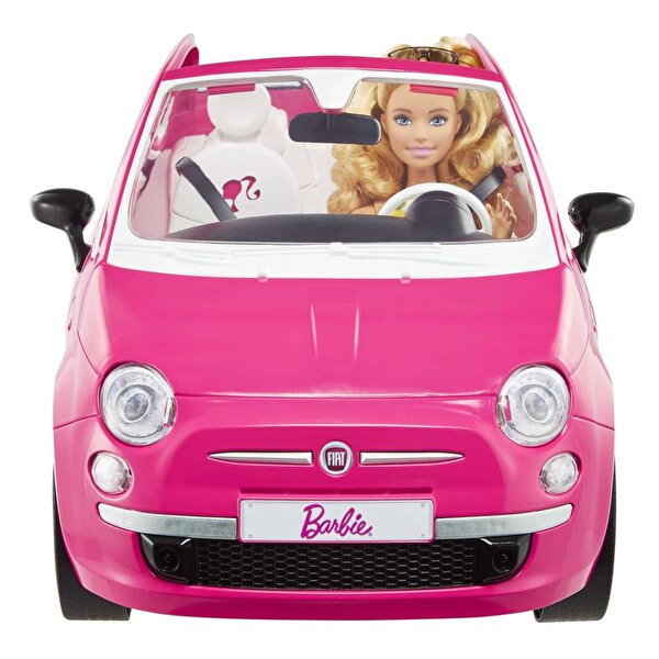 Barbie Bebek ve Fiat 500 Araç GXR57