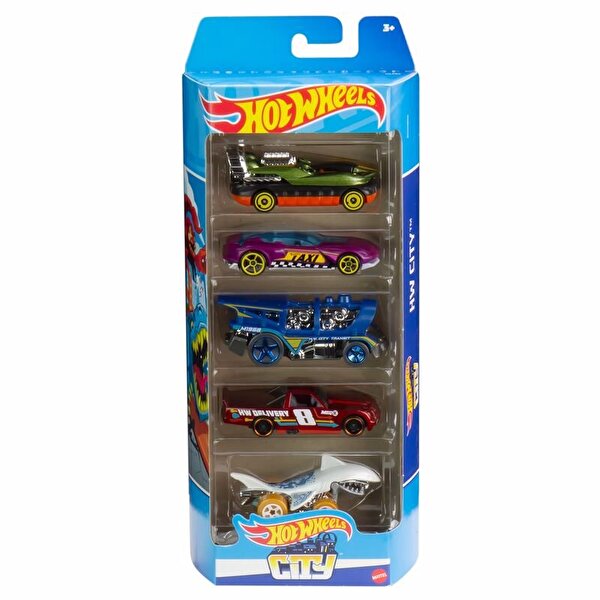 Hot Wheels Beşli Araba Seti HLY67