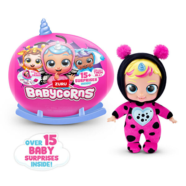 Rainbocorns Sevimli Sürpriz Bebek 92107 Mavi Boynuz