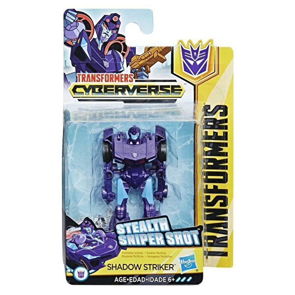 Transformers Cyberverse Küçük Figür Shadow Striker E3633