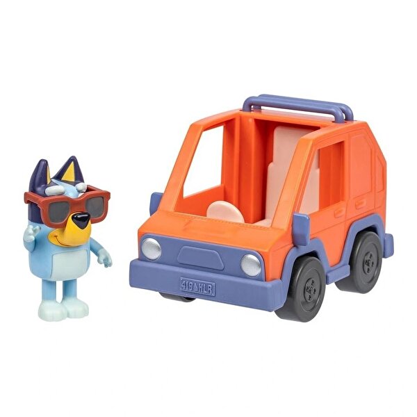 Bluey 4x4 Mini Araç ve Figür Seti