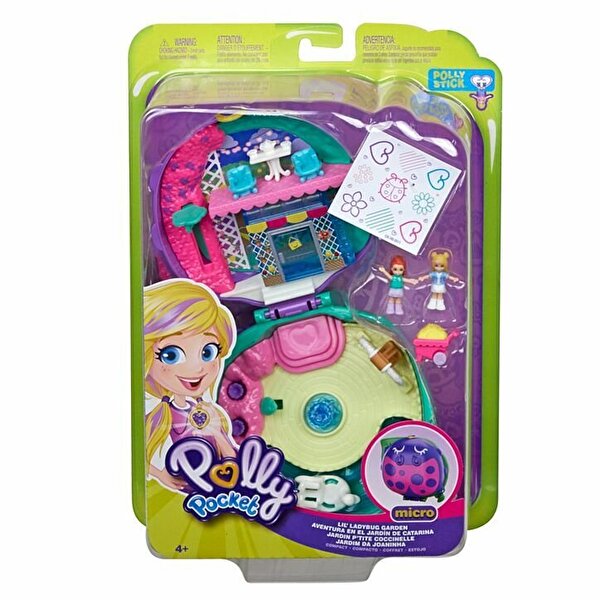 Polly Pocket ve Maceraları Oyun Setleri Uğur Böceği Bahçesi GKJ48