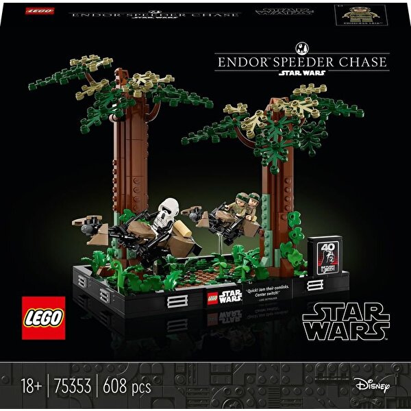 LEGO Star Wars Endor Hız Motoru Takibi Dioraması 75353