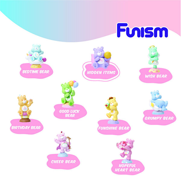 Care Bears Planet of Joy Serisi Sürpriz Paket Koleksiyon Figürü
