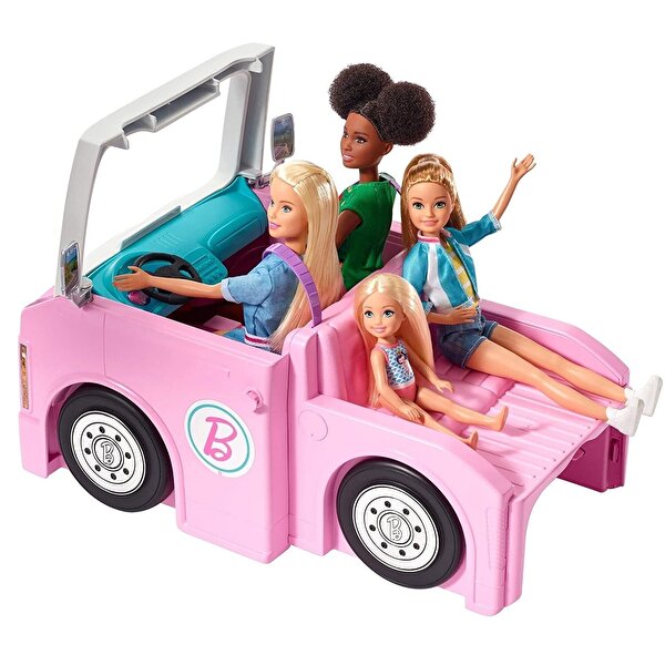 Barbie'nin Üçü Bir Arada Rüya Karavanı GHL93