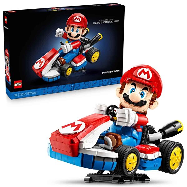 LEGO Super Mario: Mario Kart – Mario ve Standard Kart 72037