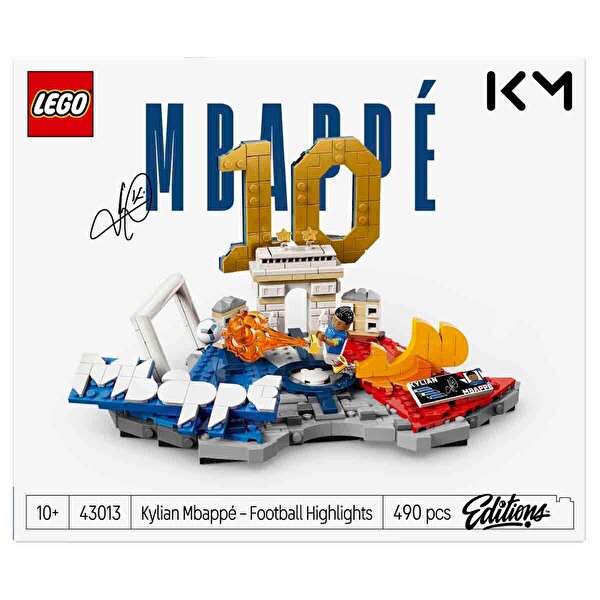 LEGO Editions Kylian Mbappe Unutulmaz Futbol Anları 43013