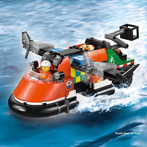 LEGO City Uçak Servis Kamyonu ve Hoverkraft Karışımı 60505