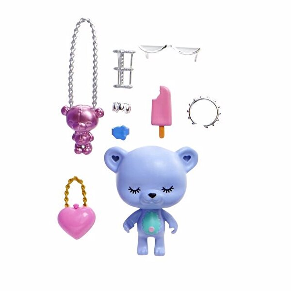 Barbie Extra Fancy Mor Kostümlü Bebek HHN13