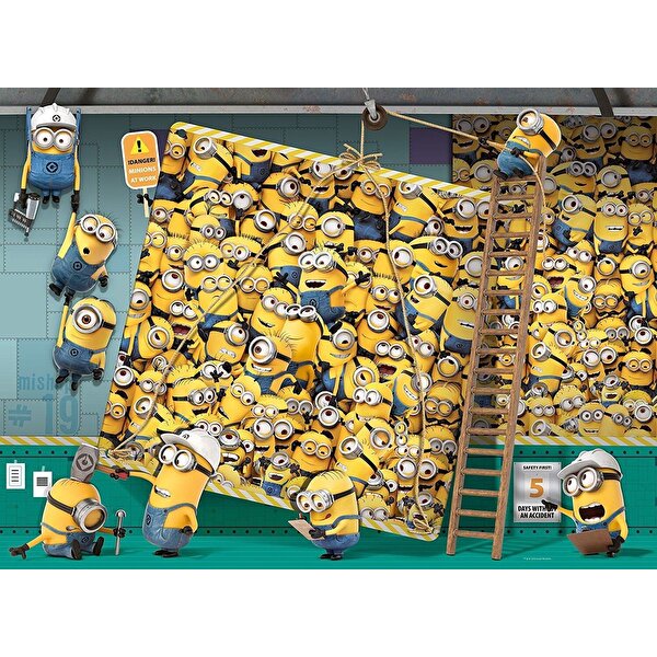 Ravensburger Puzzle 100 Parça XXL Minions Super