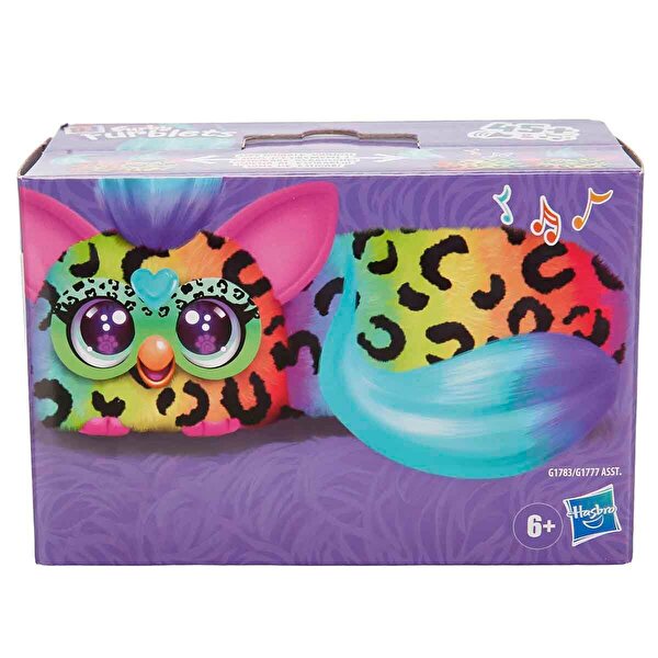 Sesli Dj Furby Furblets İnteraktif Peluş Rain-Bow-Kat G1783