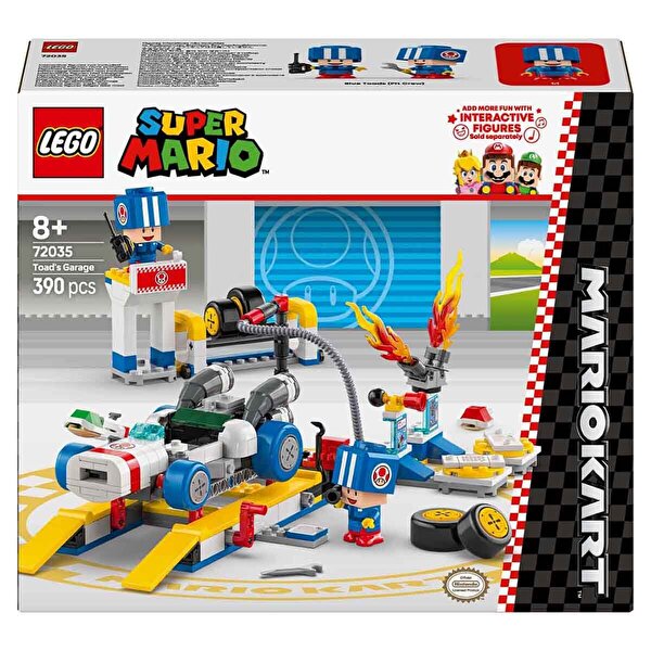 LEGO Super Mario: Mario Kart – Toad’un Garajı 72035