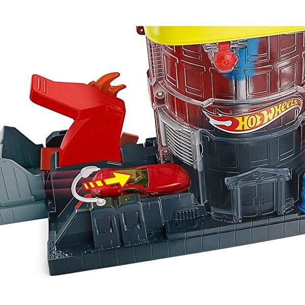 Hot Wheels Tekerlekli Yarış Dünyası Süper İtfaiye Macerası İtfaiye Oyun Seti GJL06