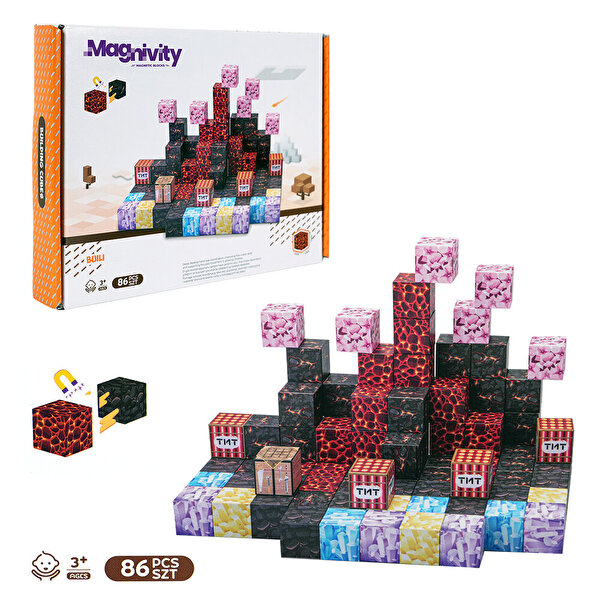 Magnivity Manyetik Bloklar 86 Parça