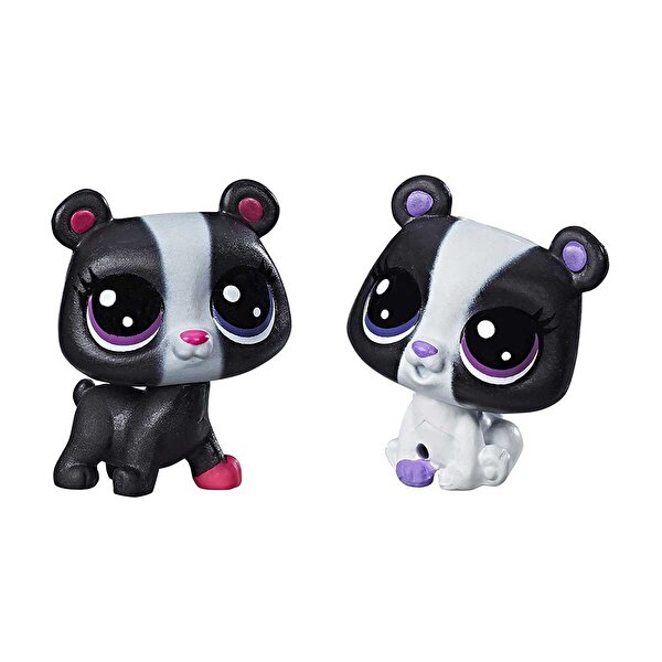 Littlest Pet Shop Miniş Siyah Beyaz Koleksiyonu İyi Dostlar