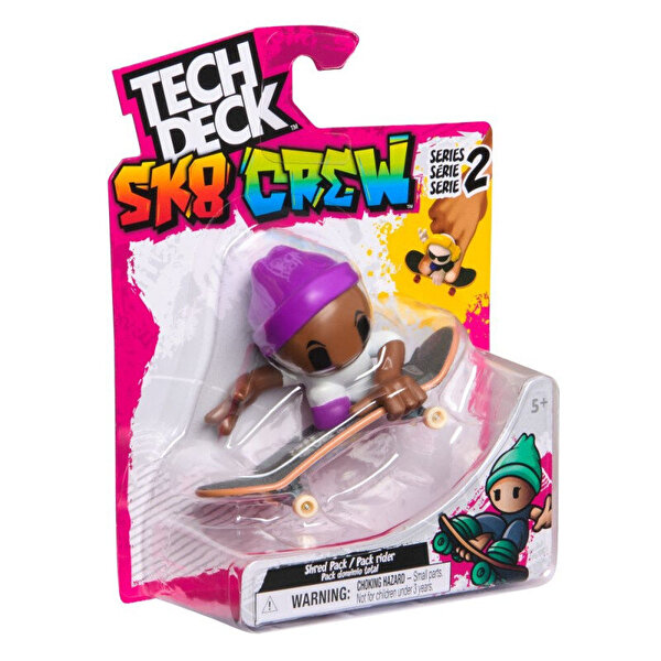 Tech Deck SK8 Crew Figürlü Parmak Kaykayı 5