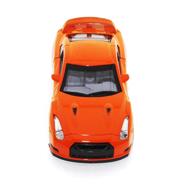 Diecast Sesli Işıklı Arabalar - Turuncu