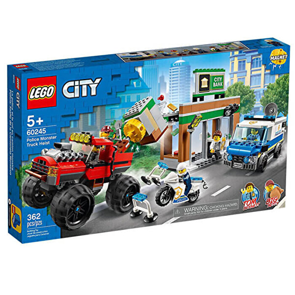 LEGO City Polis Canavar Kamyon Soygunu 60245