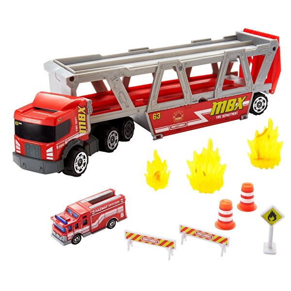 Matchbox Taşıyıcı İtfaiye Aracı Oyun Seti GWM23