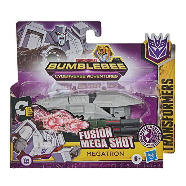 Transformers Cyberverse Tek Adımda Dönüşen Figür Megatron E7075