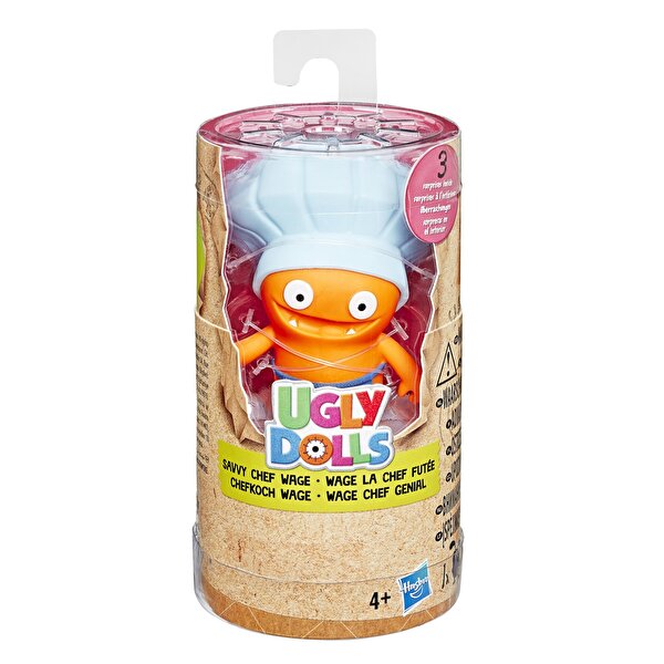 Uglydolls Sürpriz Kostümlü Bebek Savvy Chef Wage Beyaz Şapkalı E4542