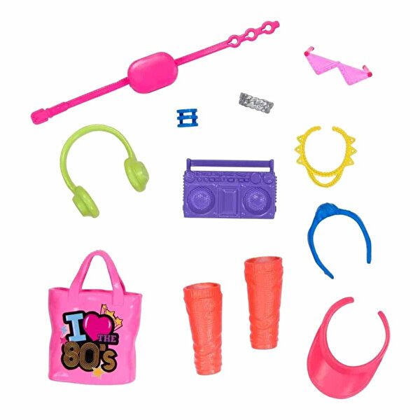 Barbie'nin Moda Aksesuarları Paketleri HWV74