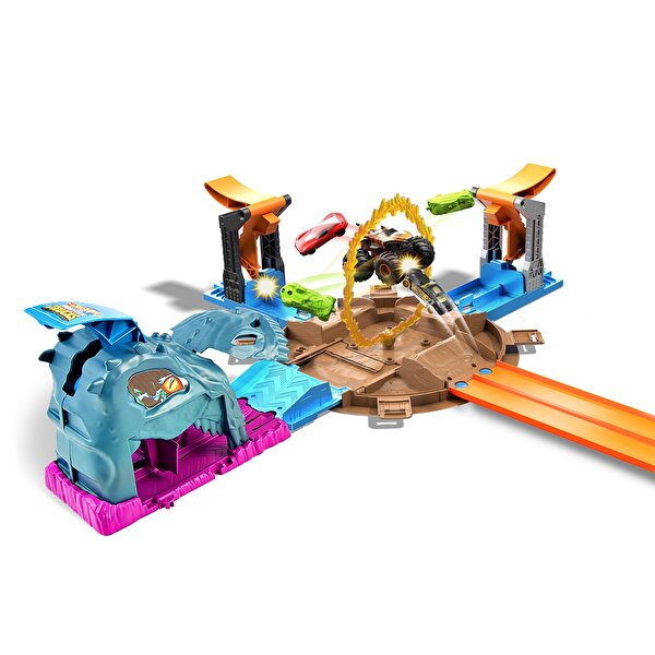 Hot Wheels Monster Trucks Akrobasi Tekerleği Oyun Seti GVK48