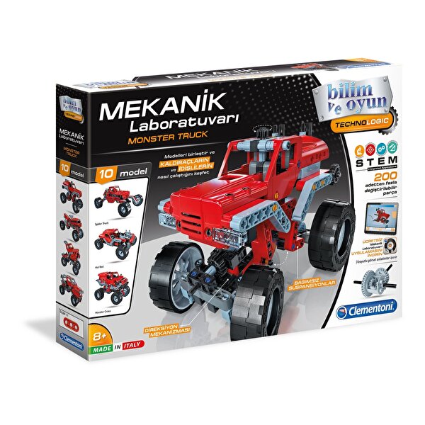 Clementoni Mekanik Laboratuvarı  Canavar Kamyonlar