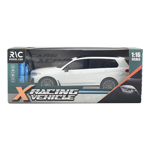 1:16 Ölçekli Uzaktan Kumandalı Beyaz Araba