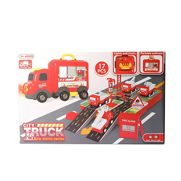 Işıklı ve Sesli İtfaiye Arabası Seti
