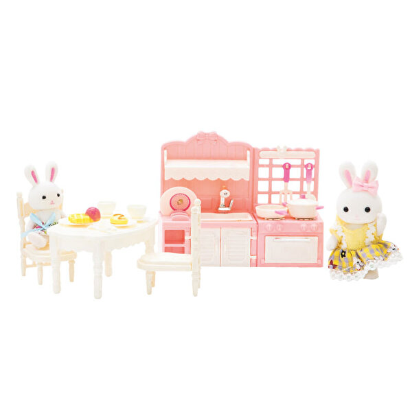 Bay Dreamy Mini Tavşan Çift Katlı Mutfak Seti