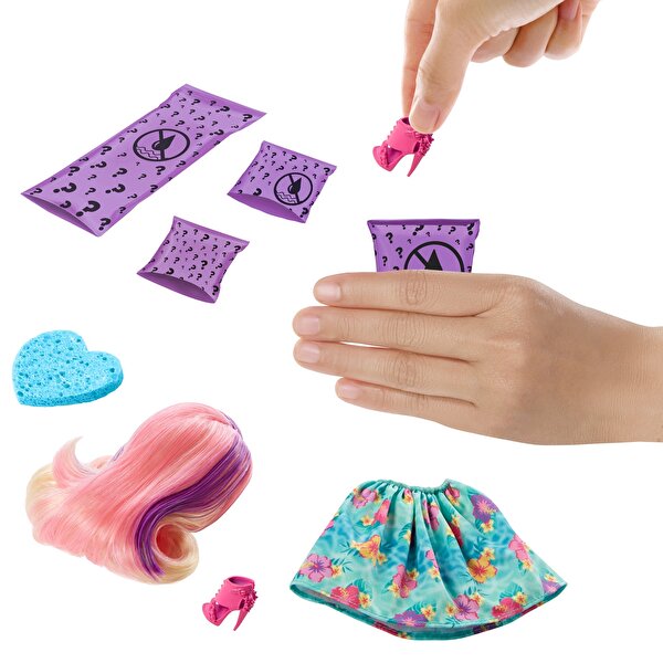 Barbie Color Reveal Renk Değiştiren Sürpriz Bebekler Seri 3 GTP42
