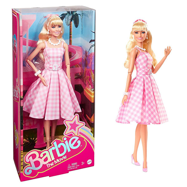 Barbie Movie Pembe Elbiseli Bebek